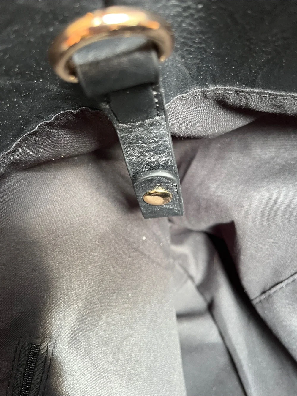 Adorned Vegan Classic Black Leather Tote Bag - Women